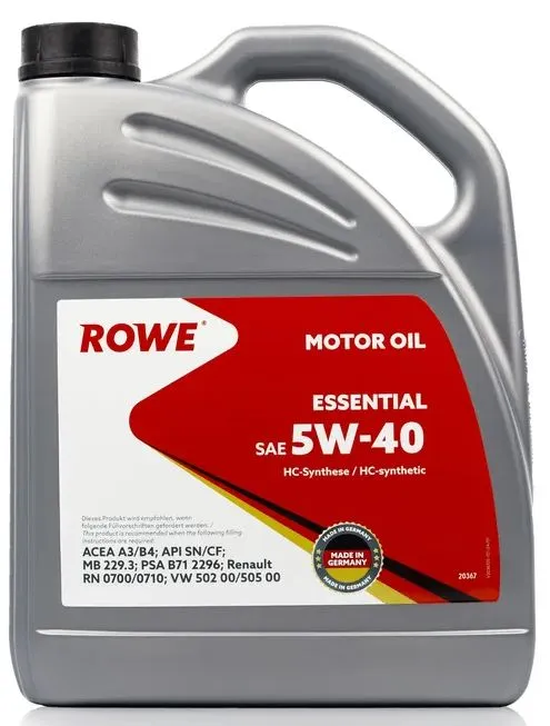 5W-40 Essential A3/B4