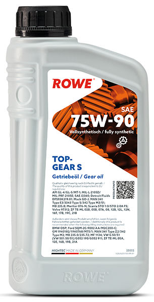 75W-90 Hightec Topgear S GL-4 /GL-5
