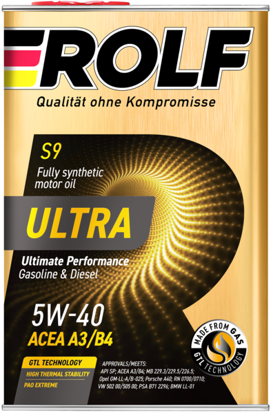 5W-40 Ultra A3/B4