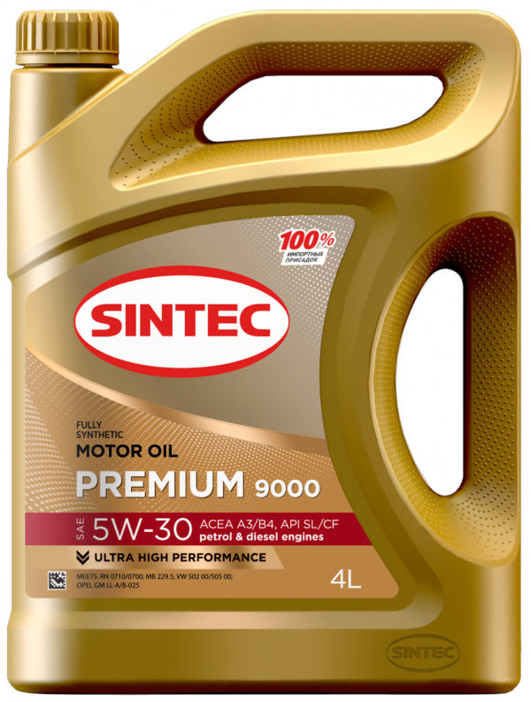 5W-30 Premium 9000 A3/B4