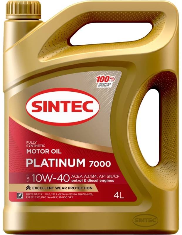 10W-40 Platinum 7000 A3/B4