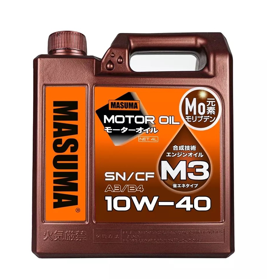 10W-40, SN/CF, A3B4 M3